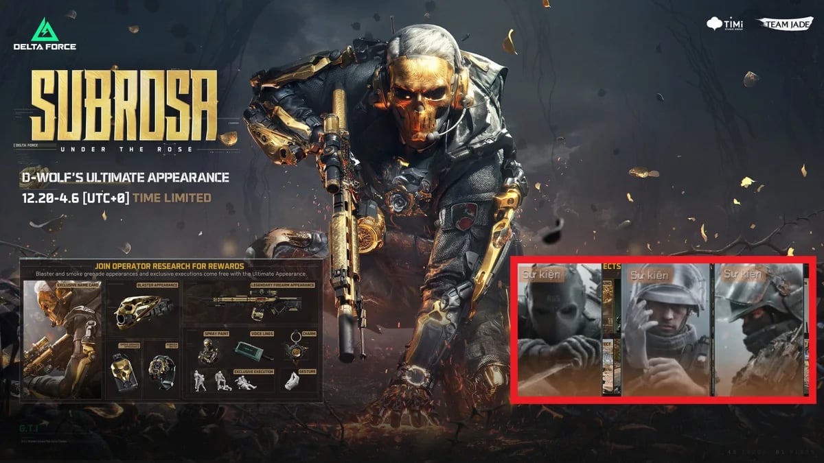 Ảnh sản phẩm D-Wolf: Subrosa có 2 Skin RB6.