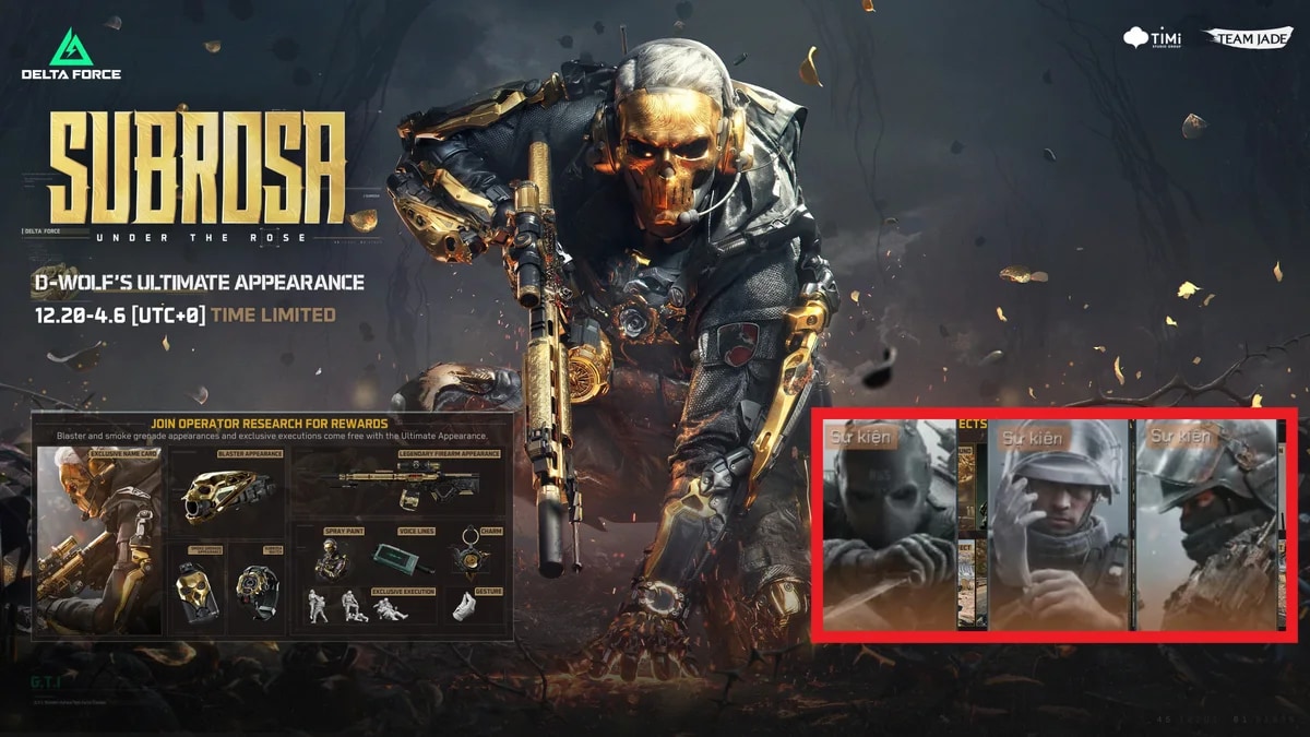 Ảnh sản phẩm D-Wolf: Subrosa có 2 Skin RB6.
